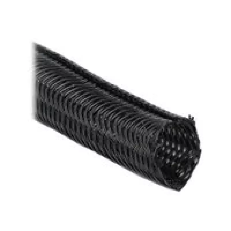 Oplot pleciony DeLOCK 18922 10 m x 13 mm czarny