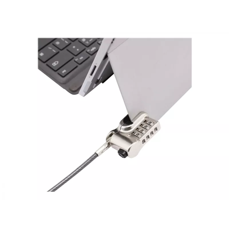 Zamek linkowy DICOTA D31742 Srebrny 2 m Zamek szyfrowy
