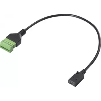 Renkforce USB 2.0 Kabel adapterowy [1x 2.0 gniazdo Mini-B - 1x połączenie zaciskowe] RF-6443962 30 cm (RF-6443962)