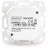 CAT.6A Datenanschlussdose, Aufputz, geschirmt, 2x RJ-45 LSA (weiß, 5 Stück, Klasse E)