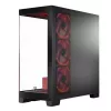 Obudowa PC MODECOM Volcano SPACE APEX ARGB Midi Tower, hartowane szkło, USB-C, obsługa ATX/microATX/Mini-ITX, GPU do 430 mm, chłodzenie CPU do 180 mm