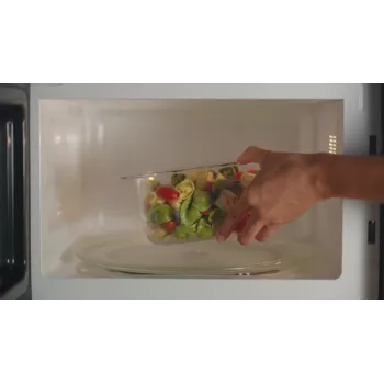 Pojemnik do przechowywania żywności FoodSaver FFC023X 1,8 l owalny Tritan, czarny transparentny, pompka próżniowa, można myć w zmywarce