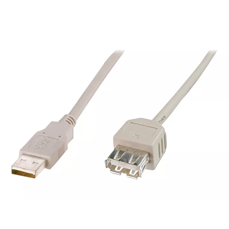 Przedłużacz USB Digitus AK-300202-018-E 1.8m
