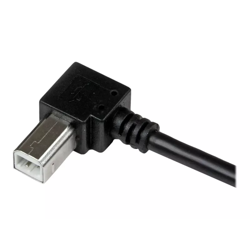StarTech.com 2m USB 2.0 A na kątowy kabel B - M/M