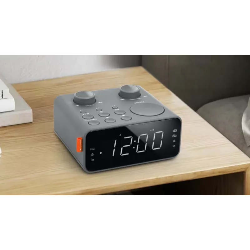 Muse Radiobudzik z podwójnym alarmem | M-17 LG | Funkcja alarmu | Wejście AUX