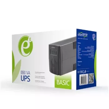 Gembird EG-UPS-B650 zasilacz awaryjny (UPS) Line-Interactive 0,65 kVA 390 W
