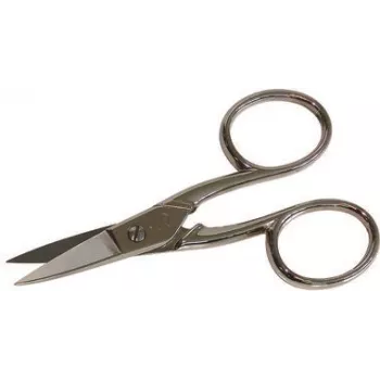 Nożyczki do paznokci c.k tools C8060 90 mm niklowane, precyzyjne nożyczki do manicure