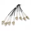 Kabel światłowodowy typu breakout DIGITUS DK-24338U030BK-BBB, pre‑terminowany OM4 8‑włóknowy, LC/UPC–LC/UPC, 30 m, U-DQ(ZN) BH