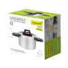 Garnek Maestro MR-3530-18 ze składanymi uchwytami 2,3 l