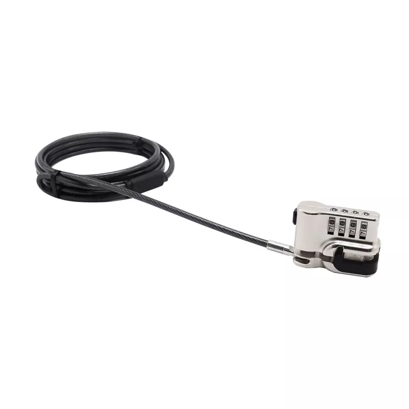 Zamek linkowy DICOTA D31742 Srebrny 2 m Zamek szyfrowy
