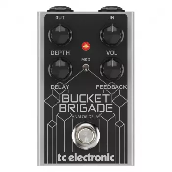 Analogowy pedal delay TC Electronic Bucket Brigade 34000209 — analogowy efekt delay do gitary