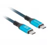Kabel USB-C do USB-C LANBERG CA-CMCM-45CU-0020-BK, 240 W PD, 8K @ 60 Hz, 2,0 m