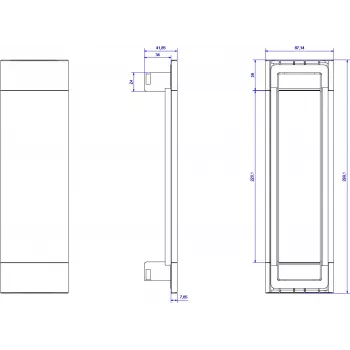 Bachmann Listwa zasilająca COVER czarna ALU 915.028 (915.028)