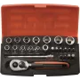 Zestaw nasadowy Bahco SL25 ¼”