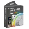 SHARKOON Shark Blades 120mm ARGB PWM Wentylator Obudowy - Biały