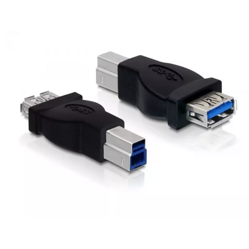 Adapter USB DeLOCK USB 3.0-B M na USB 3.0-A FM 65179