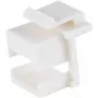 Moduł Keystone ShiverPeaks BS08-10123 Płaski Biały Plastik