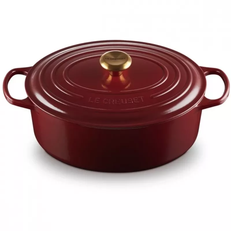 Le Creuset Signature Roaster oval 31cm rhone (21178319494441)
