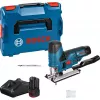 Wyrzynarka akumulatorowa GST 12V-70 Professional, 12 V (niebiesko-czarna, 2 akumulatory litowo-jonowe 3,0 Ah, w L-BOXX)