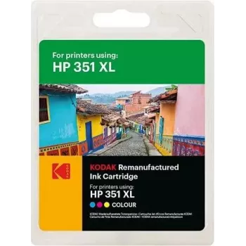 185H035131 KODAK HP DJD4260 TINTE COL HP351XL/CB338EE 580Seiten 21ml (185H035131)