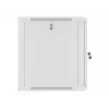 Szafa rack wisząca Lanberg 19'' 12U 600x600mm szara (drzwi szklane)