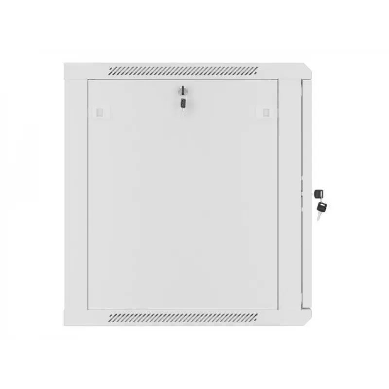Szafa rack wisząca Lanberg 19'' 12U 600x600mm szara (drzwi szklane)