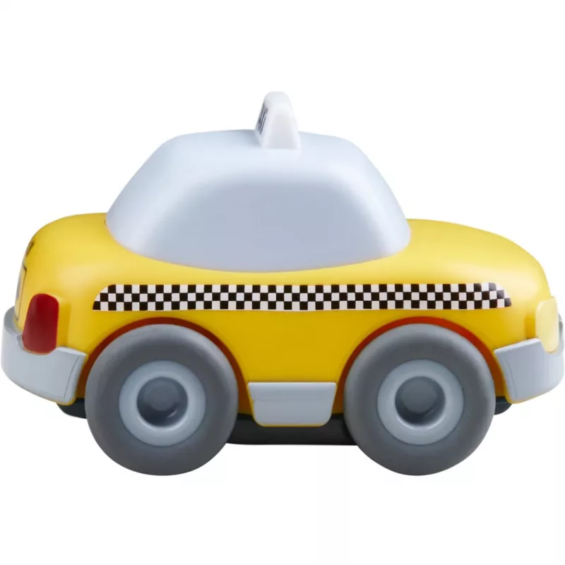 Kullerbu - Taxi, pojazd-zabawka antracytowy/biały (mat)