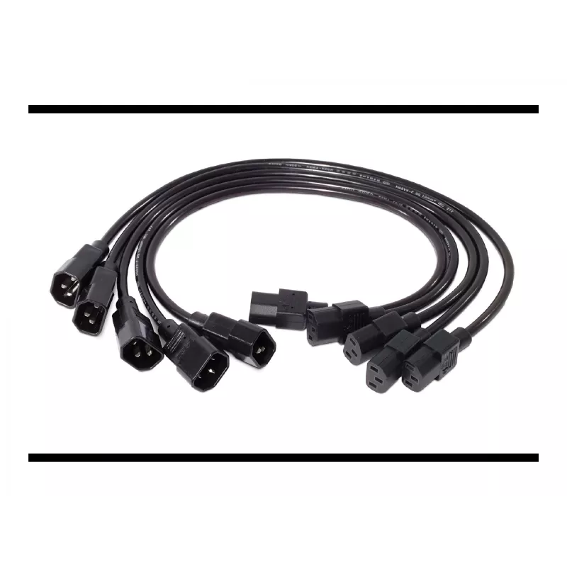 APC Power Cord Kit (5 szt.), C13 na C14, 0,6 m