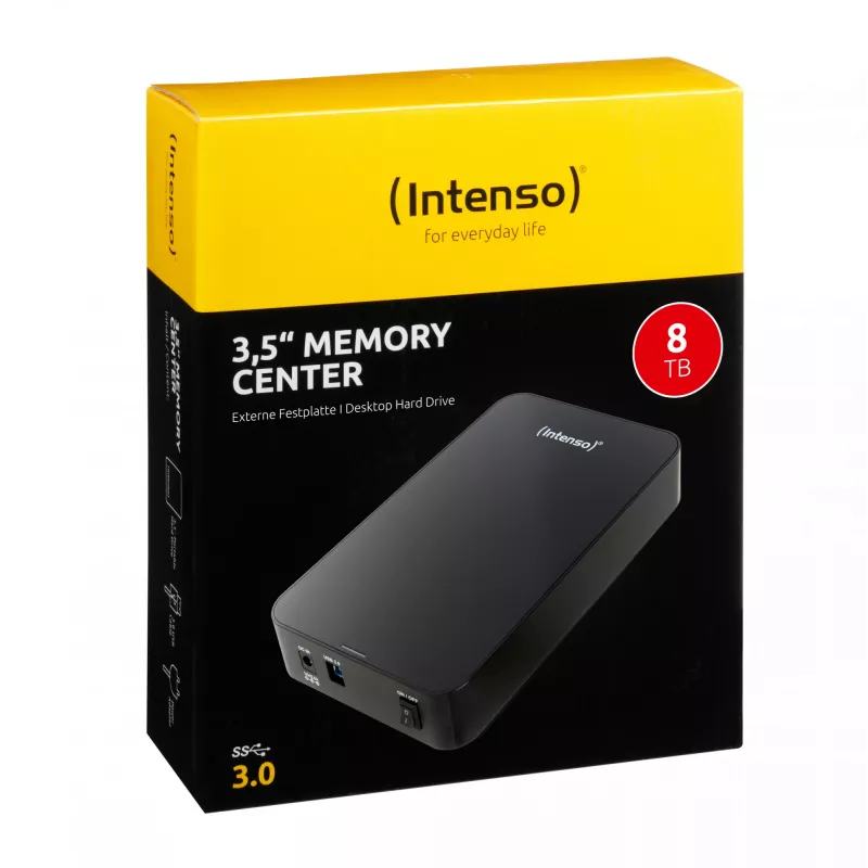 Zewnętrzny dysk twardy Intenso 8TB USB 3.2 3,5 cala