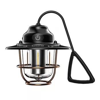 Lampa kempingowa Superfire T57 7 trybów - przenośna latarnia LED z 7 trybami oświetlenia