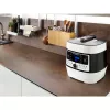 Elektryczny szybkowar Rommelsbacher MD 1000 – 4 l, 1000 W, 14 programów, biały/czarny