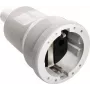 as - Schwabe 62223 Uziemiona złączka PVC 230 V Szara IP20 (62223)