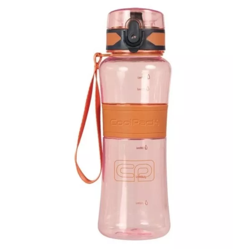 Butelka na wodę COOLPACK - Tritanum 550 ml Pomarańczowa