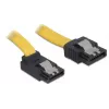Kabel SATA DeLOCK 82472 0.3m Żółty