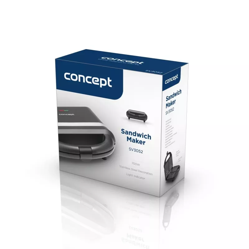 Opiekacz do kanapek kwadratowy Concept SV3052