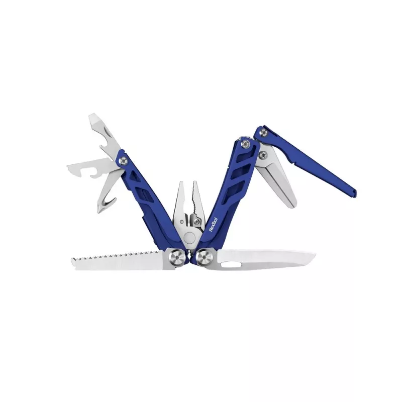 Multitool Nextool FLAGSHIP Pro NE20271 16-w-1 nóż składany wielofunkcyjny, ostrza ze stali nierdzewnej, niebieski, po złożeniu 11 cm