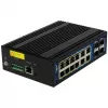 Przełącznik zarządzalny ALLNET ALL-SGI8016PM L2+/L3 12x Gigabit Ethernet PoE