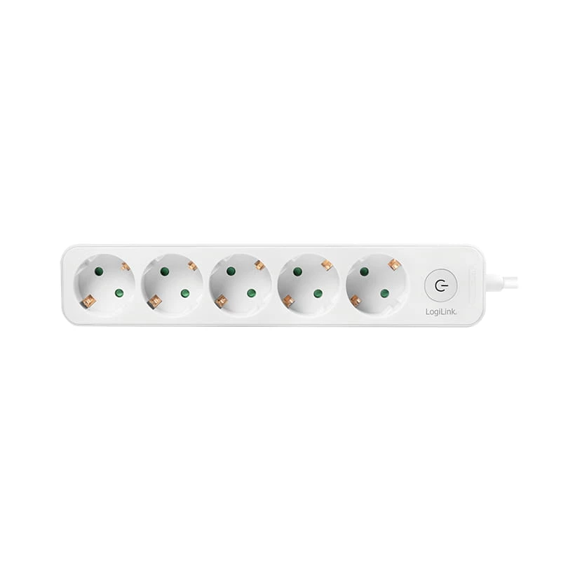 LogiLink LPS246. Kabellänge: 1,5 m, Anzahl der AC-Ausgänge: 5 AC-Ausgänge, Unterstützung von Positionierung: Indoor. AC Eingangsspannung: 250 V, Maxim