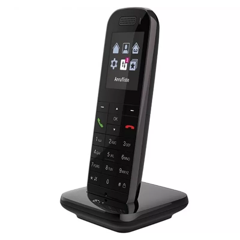 Telekom Speedphone 52 Telefon DECT z identyfikacją rozmówcy Czarny