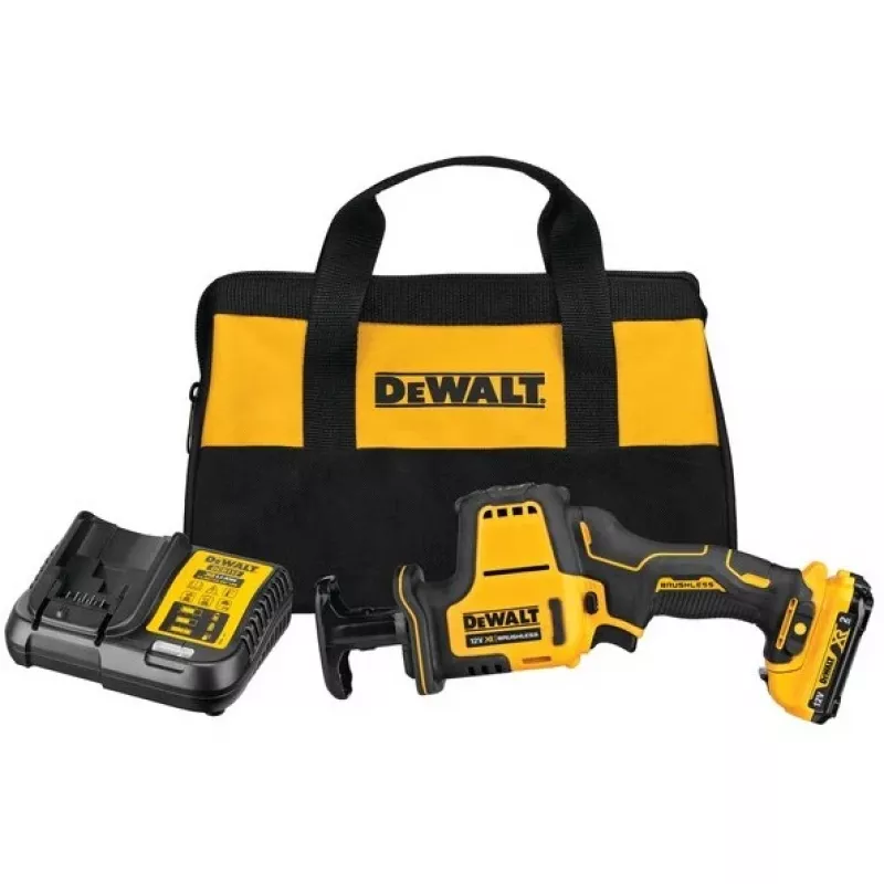 Piła szablasta DeWALT DCS312D2-QW 2800 skoków/min Czarna, Żółta