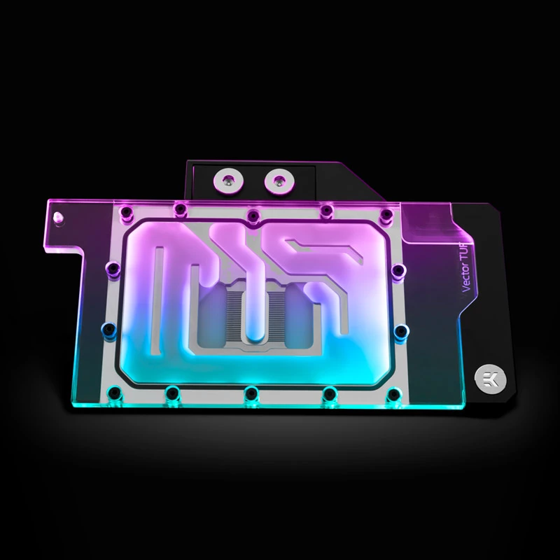 Blok wodny EK Water Blocks Akryl Miedź Czarny Nikiel Przezroczysty