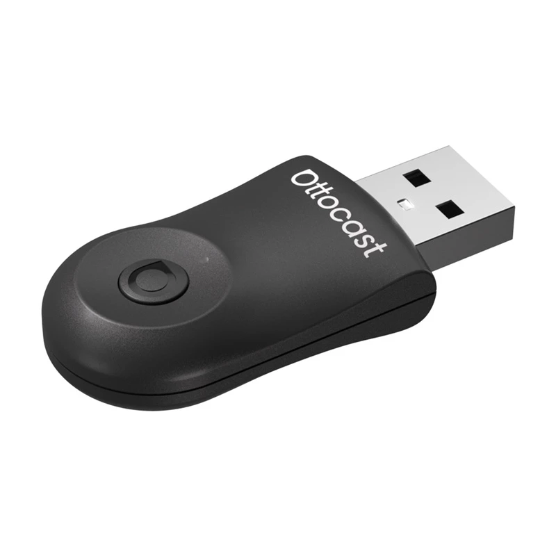 Bezprzewodowy adapter Ottocast CA505-T 2-w-1 Bluetooth i Wi‑Fi do systemów multimedialnych samochodu