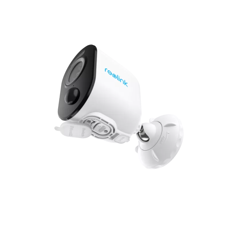 Reolink Argus Series B330 - 5MP zewnętrzna kamera bateryjna, detekcja osób/pojazdów, kolorowe widzenie nocne, Wi-Fi 5/2,4 GHz