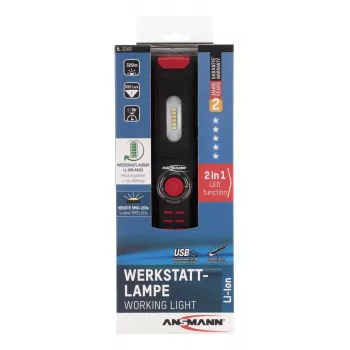 Lampa ręczna Ansmann IL300R Czarna