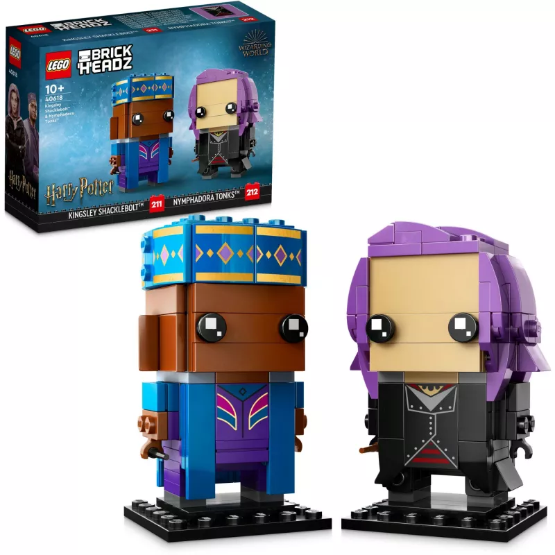 Lego Brickheadz Harry Potter 40618 Kingsley Shacklebolt i Nimfadora Tonks