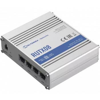 Teltonika RUTX08 router przewodowy Gigabit Ethernet Stal nierdzewna