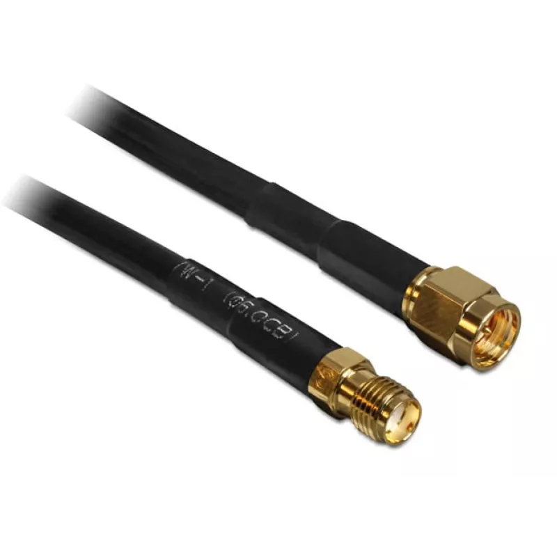 Kabel koncentryczny DeLOCK 5 m SMA m/f CFD200