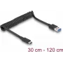 Kabel USB DeLOCK 85349 USB 3.2 Gen 2 1,2 m USB A USB C Czarny