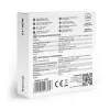 Wewnętrzny czujnik temperatury i wilgotności SAVIO CT-01/W, wyświetlacz LCD, -10–55°C, 10–99%RH, bateria CR2032