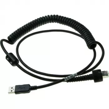 Datalogic - Kabel USB - USB - IP67 - 2.4 m - zwijany - do PowerScan PD9630-DC, PD9630-HP, PD9630-SR, PM9600